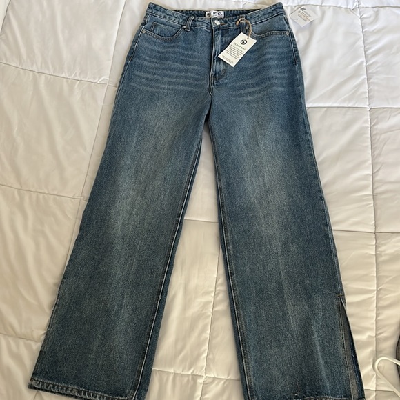 PTCL High Rise Wide Leg Jeans size 29 NWT - Picture 8 of 9